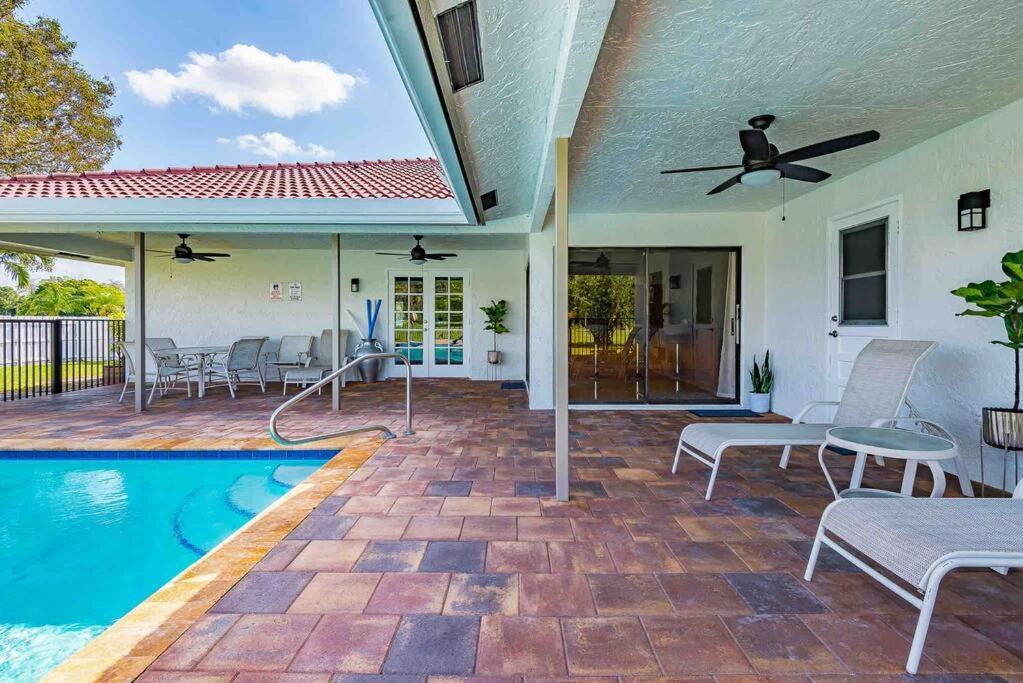 4/3.5 House With Pool- Boynton Beach, Fl. Bagian luar foto