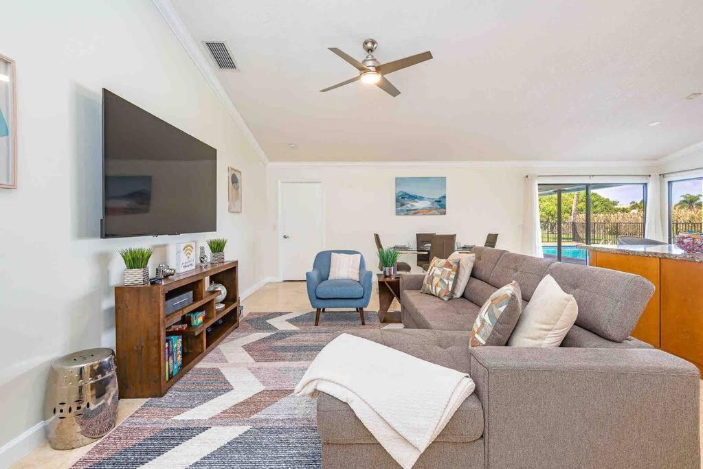 4/3.5 House With Pool- Boynton Beach, Fl. Bagian luar foto