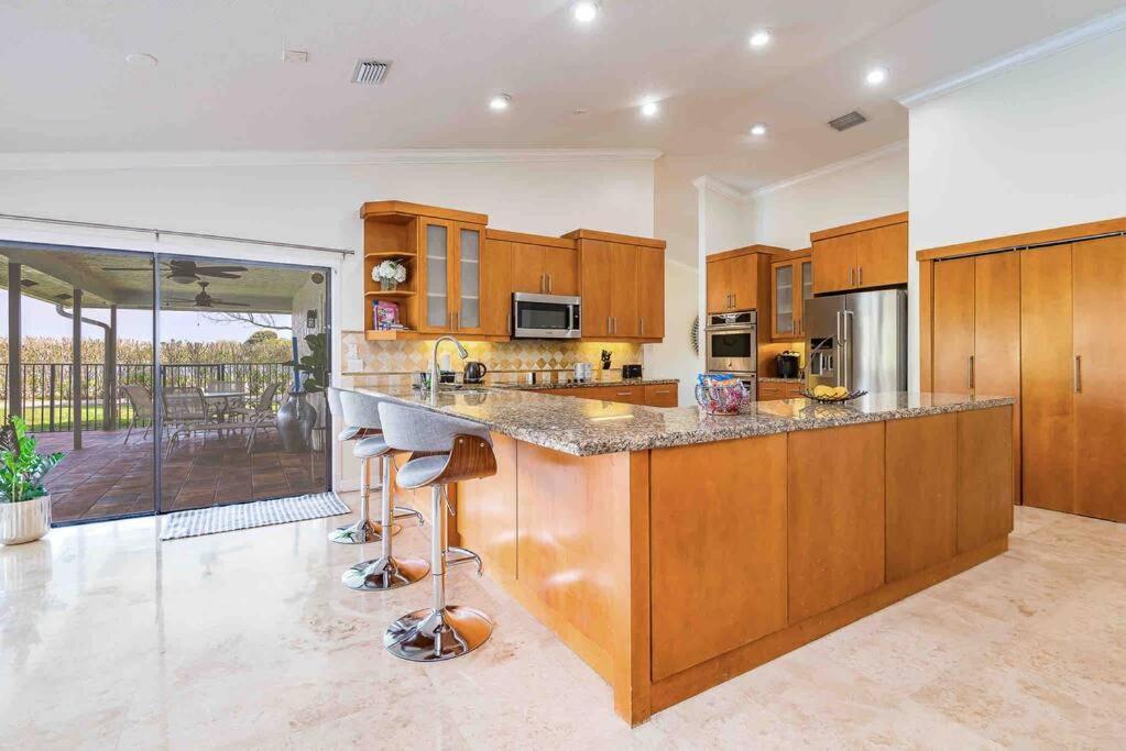 4/3.5 House With Pool- Boynton Beach, Fl. Bagian luar foto