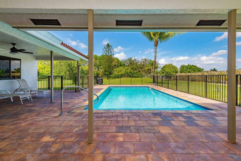 4/3.5 House With Pool- Boynton Beach, Fl. Bagian luar foto