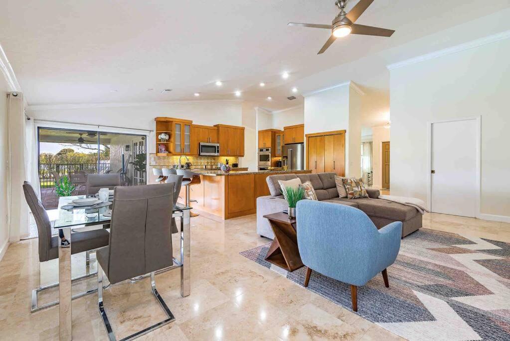 4/3.5 House With Pool- Boynton Beach, Fl. Bagian luar foto